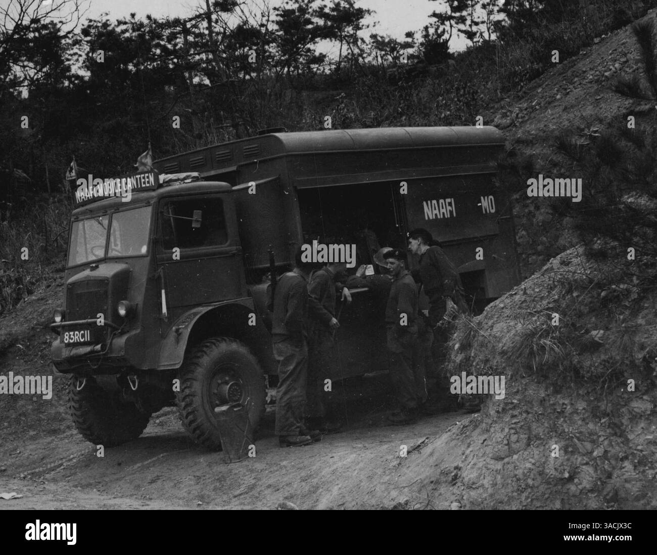 Front Line Shop -- NAAFI British troop comfort (Navy Army and Air Force ...