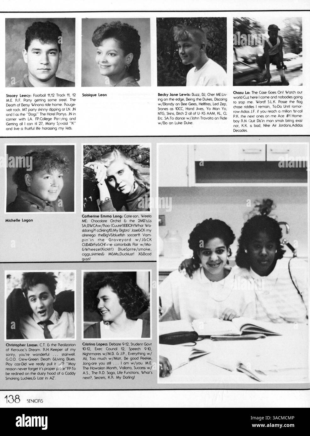 This edition of the 'Tiger' yearbook from South High School reflects ...