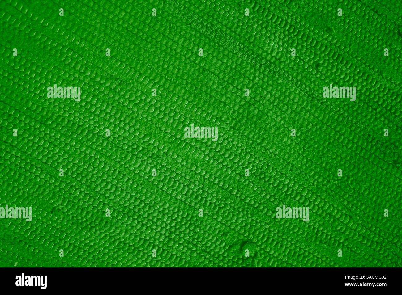 Coarse fabric as background Green Stock Photo