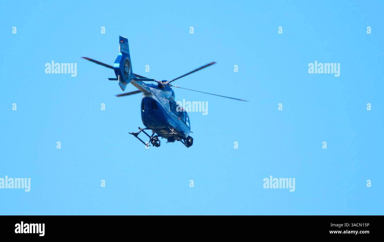 Police helicopter squadron hi-res stock photography and images - Alamy