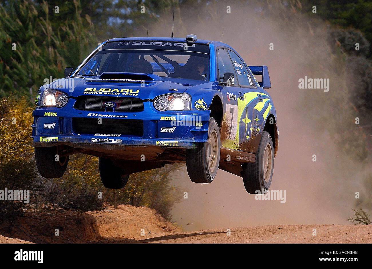 World rally championship subaru 2003 hi-res stock photography and