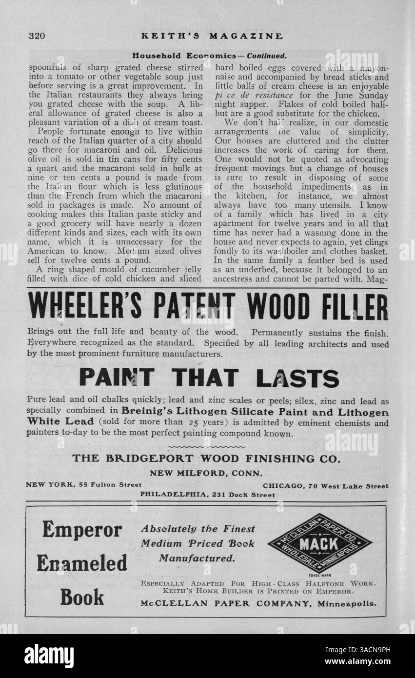 Magazine First Published Keith's Magazine, first published in 1904, provides house designs ...