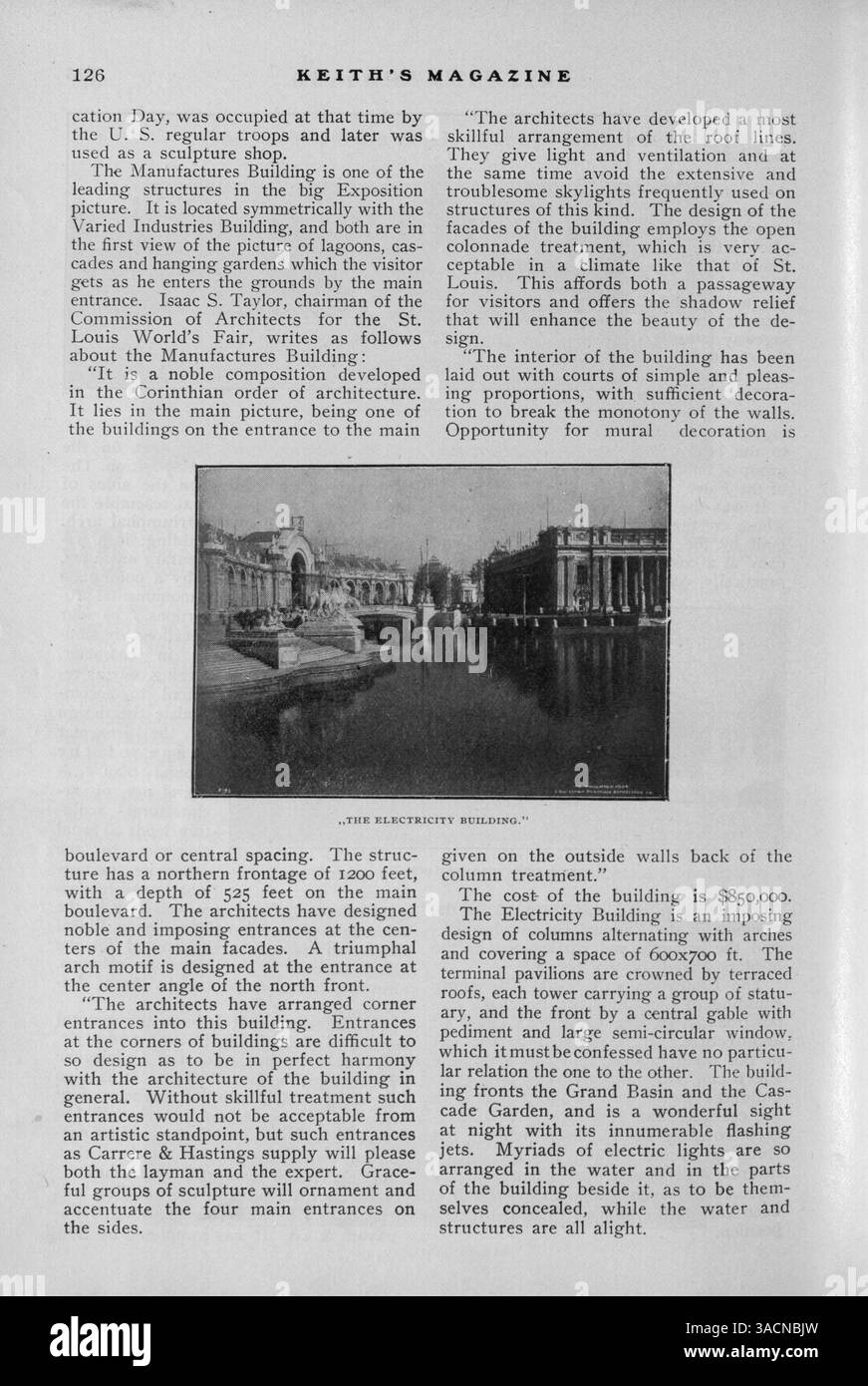 Keith's Magazine, released in 1904, is a source for architects and ...