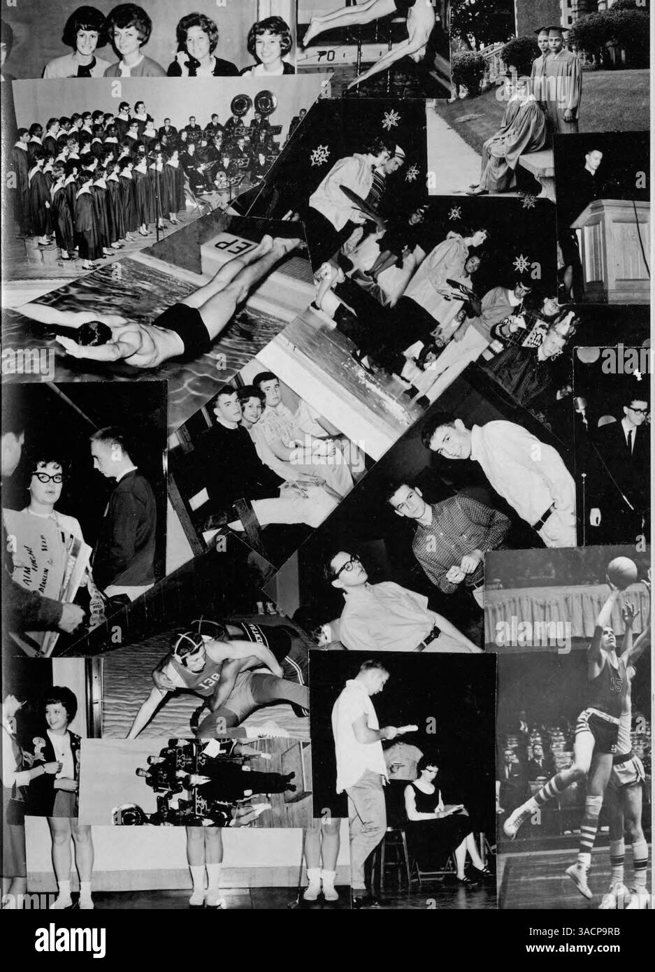 The 1963 'Centralian' yearbook records student and faculty activities ...
