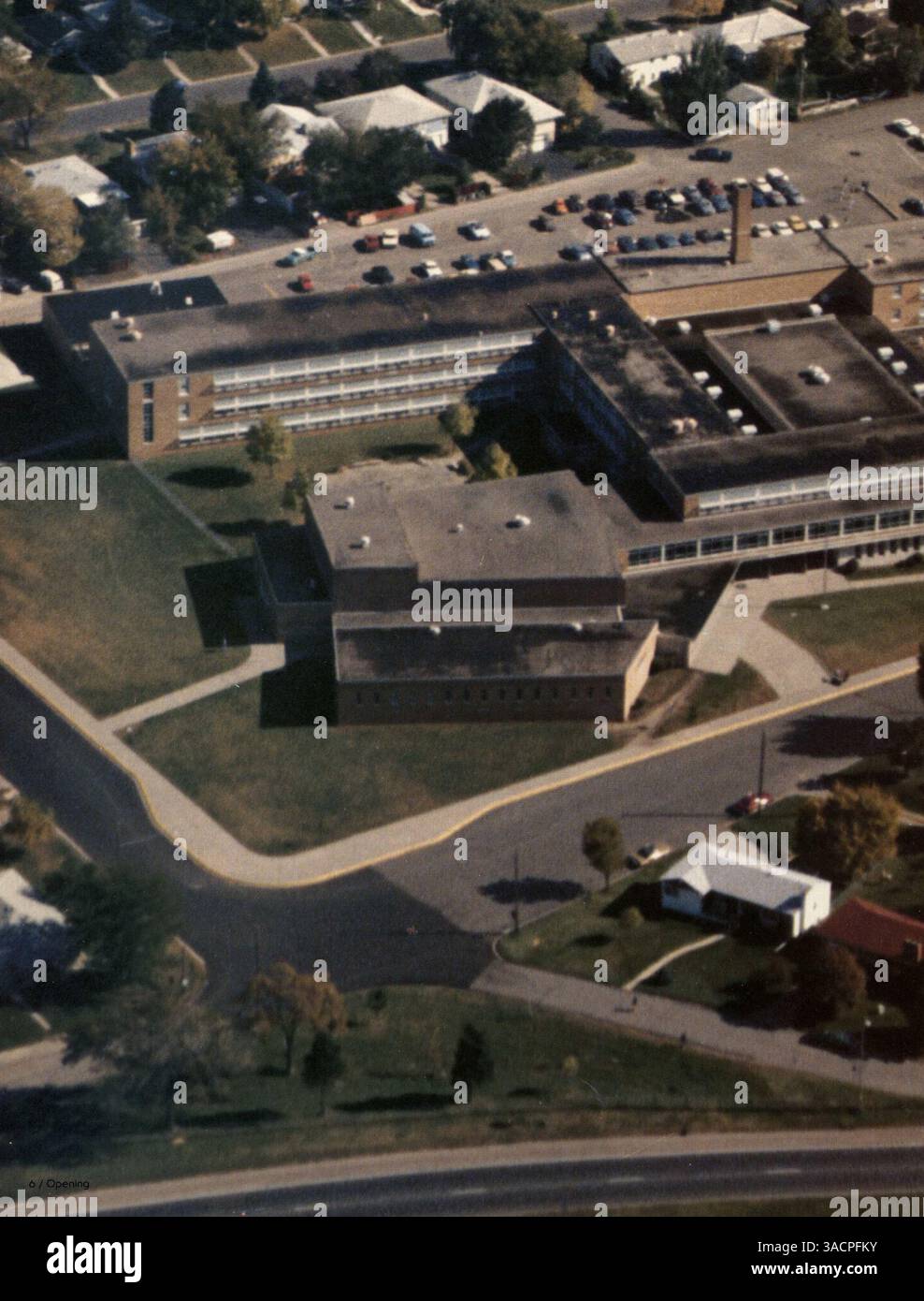This high school annual from 1982 records the events, people, and