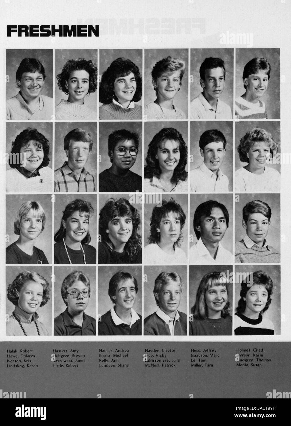 The 'Villager 87' yearbook highlights the significant events of the ...