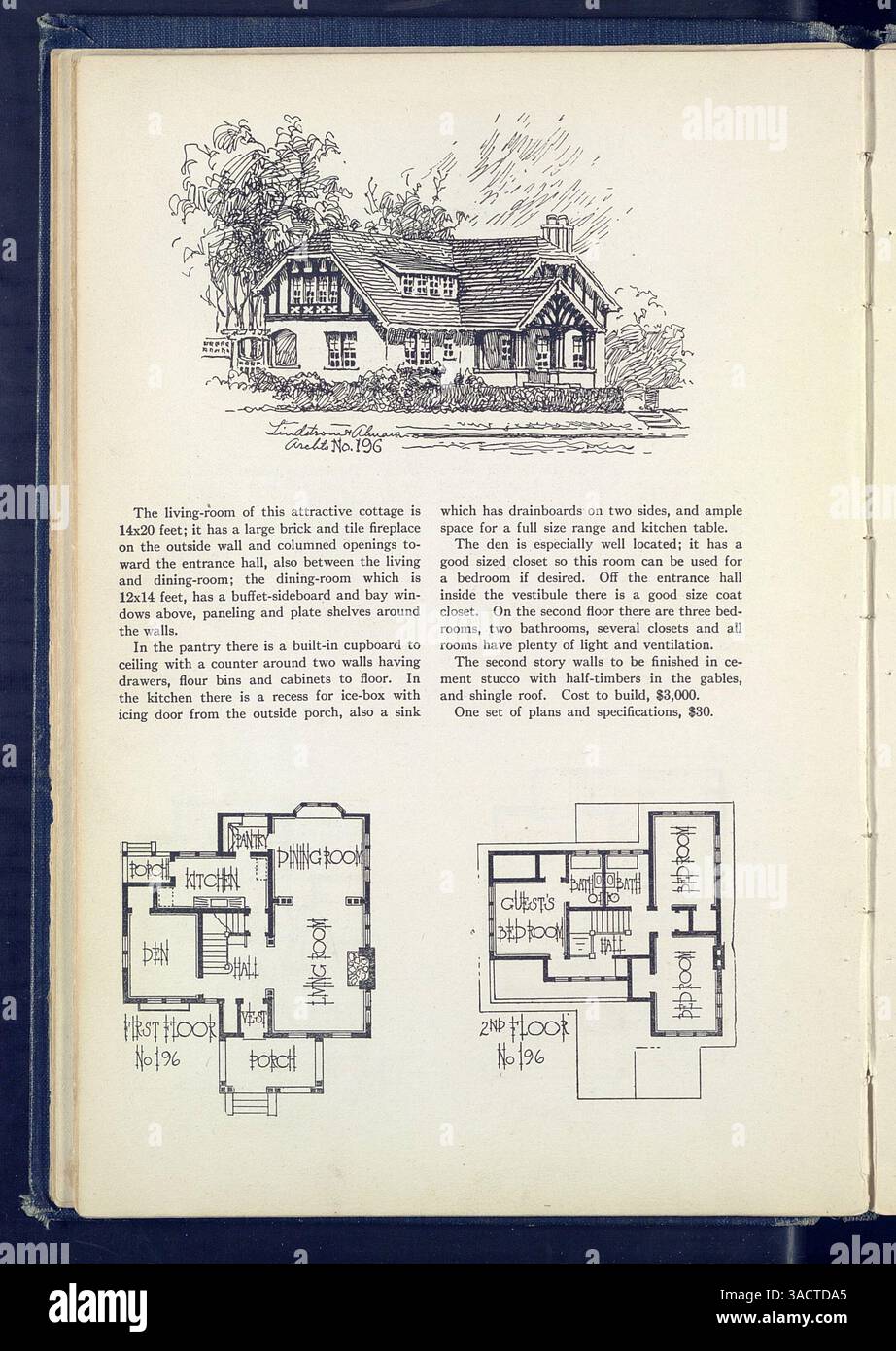Lindstrom & Almars' 1915 catalog showcases over fifty residential house