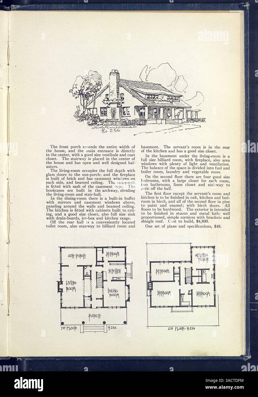 Lindstrom & Almars' 1915 catalog contains over fifty house designs by