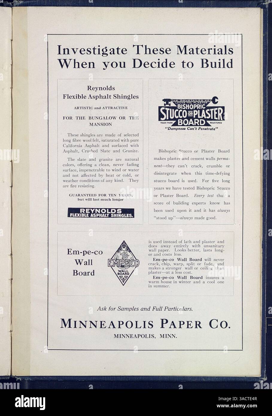 Lindstrom & Almars' 1915 catalog presents over fifty designs for homes