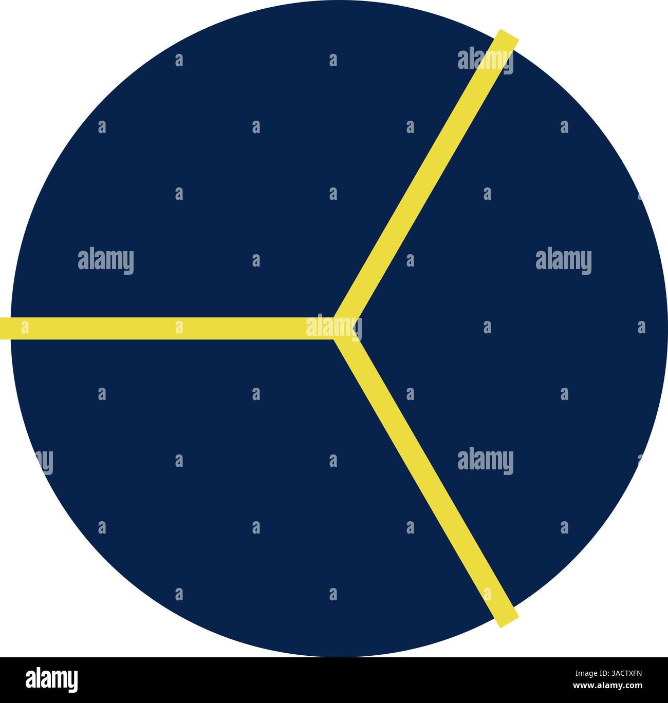 Coverage Wheel Visualization Colorful pie chart set with divided sections, circular infographic ...