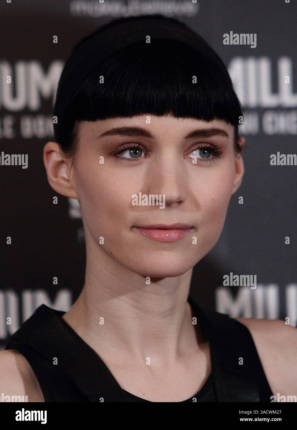 Jan 9, 2012 - Rome, Italy - Actress ROONEY MARA during the ''The girl with the dragon tattoo'' Rome's photocall. (Credit Image: © Evandro Inetti/ZUMAPRESS.com) Stock Photo