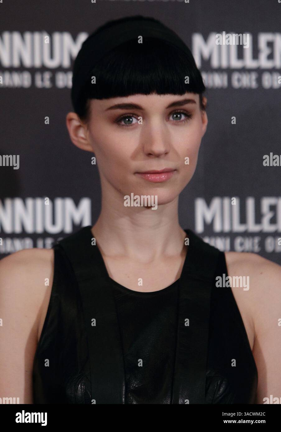 Jan 9, 2012 - Rome, Italy - Actress ROONEY MARA during the ''The girl with the dragon tattoo'' Rome's photocall. (Credit Image: © Evandro Inetti/ZUMAPRESS.com) Stock Photo