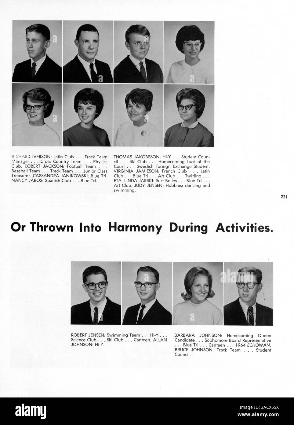 The 1964 St Louis Park High School Yearbook Showcases The Students the-1964-st-louis-park-high-school-yearbook-showcases-the-students