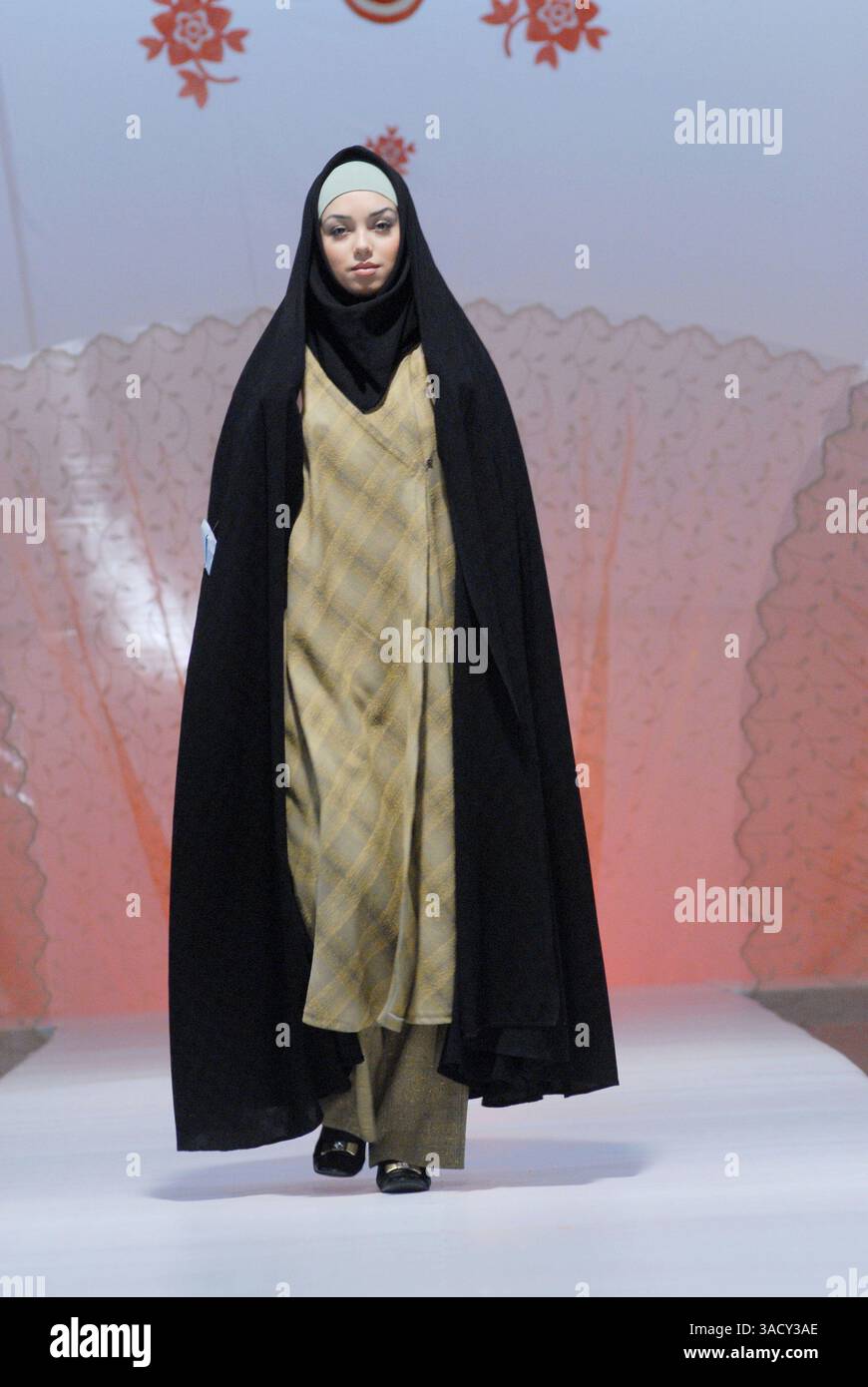 Jan 18, 2007; Tehran, IRAN; An Iranian model presents a traditional ...