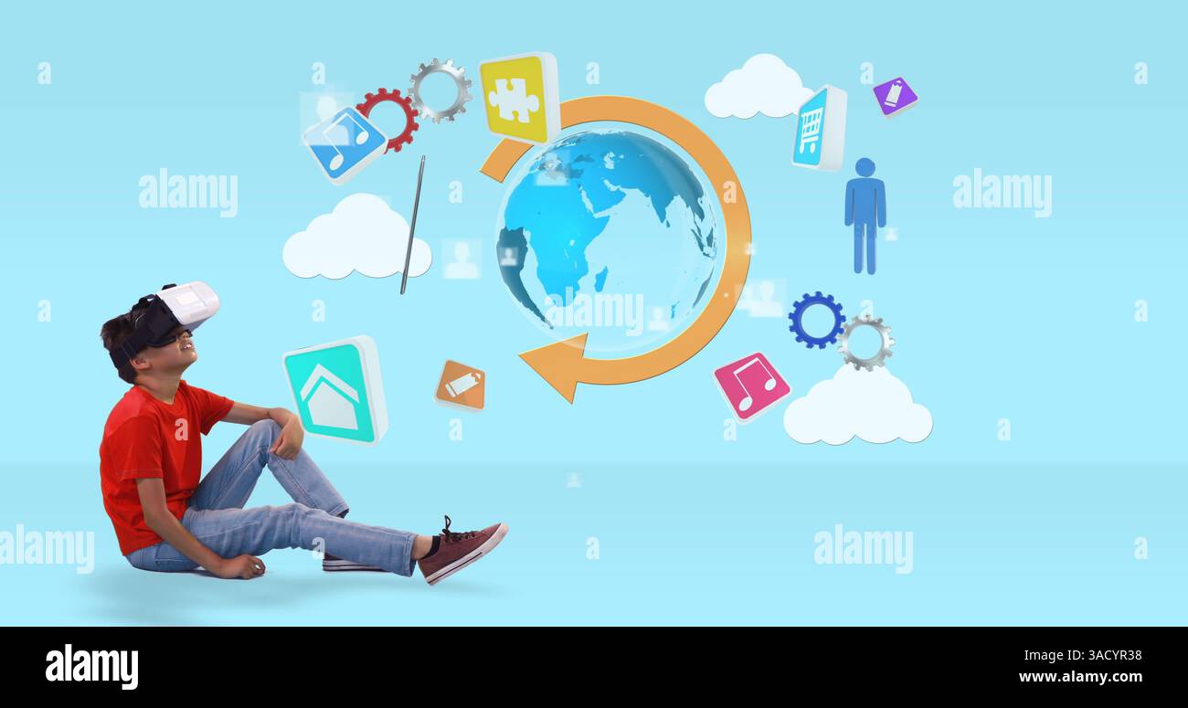 Digital child graphics hi-res stock photography and images - Alamy