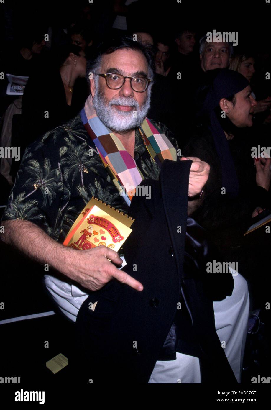 Feb 14, 2001; New York, New York, USA; Director FRANCES FORD COPPOLA @ Designer Anna Sui's Fall Collection show during Mercedes Benz Fashion Week 2001..  (Credit Image: Nancy Kaszerman/ZUMAPRESS.com) Stock Photo