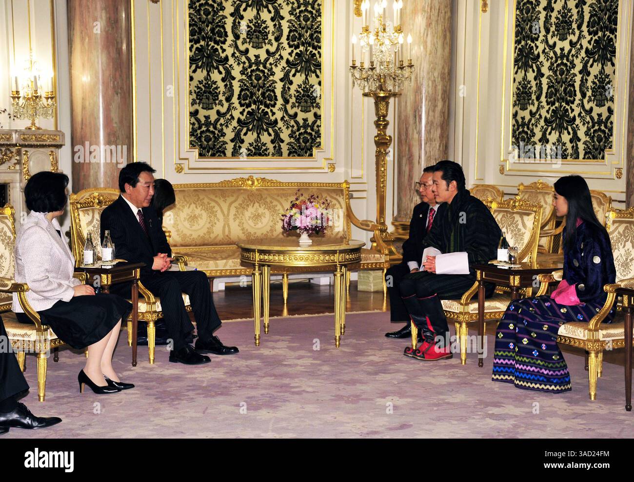 jigme-khesar-with-wife-2011-hi-res-stock-photography-and-images-alamy