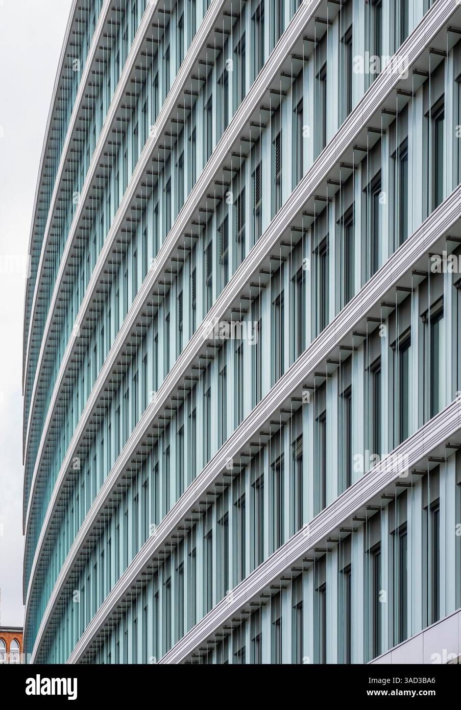 Facade of the 'Spiegel' building in Hamburg Stock Photo - Alamy