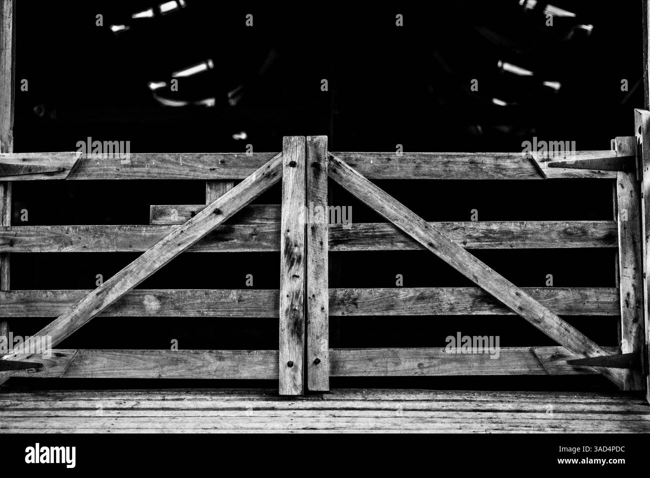 Fence set Black and White Stock Photos & Images - Alamy