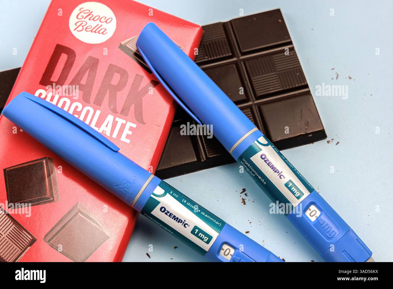 semaglutide and chocolate Semaglutide food hi-res stock photography and images