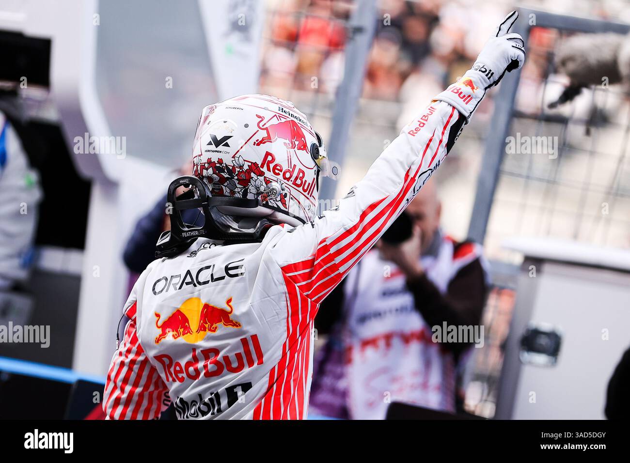 VERSTAPPEN Max (ned), Red Bull Racing RB21, portrait during the Formula ...