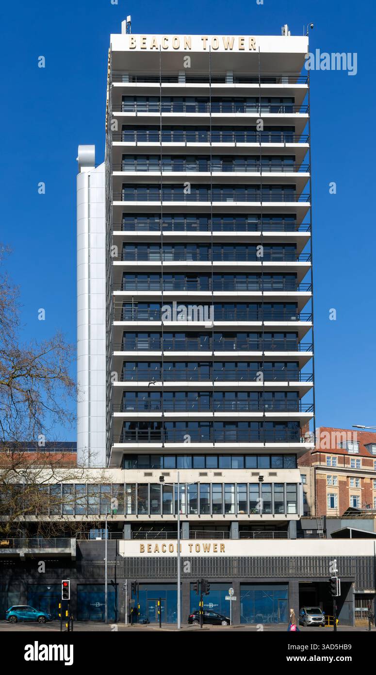 Beacon Tower formerly Colston Tower apartment block building landmark ...