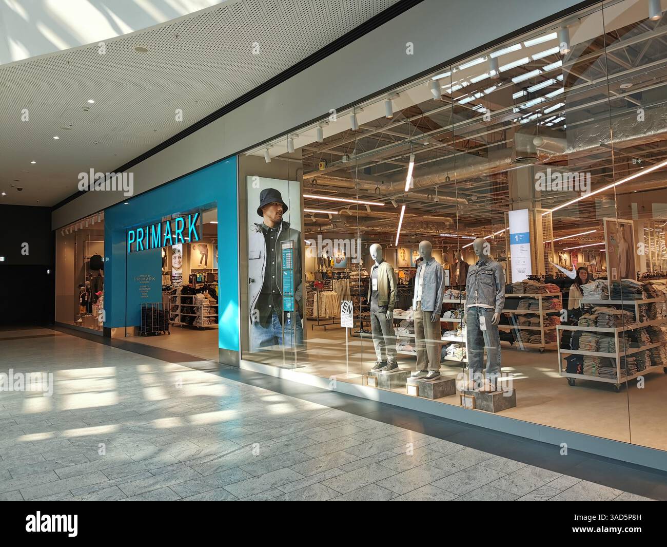 Primark store Krakow. Yes! Believe it or not, Krakow now has a Primark store located in the Centrum Handlowe Bonarka. - Smartphone Captured Stock Image