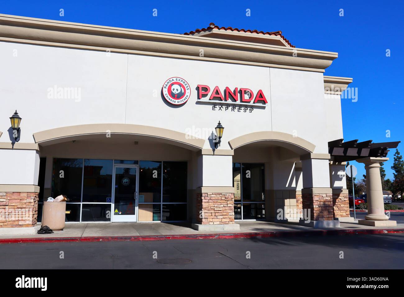 Panda Express, Gourmet Chinese Food Restaurant Stock Photo
