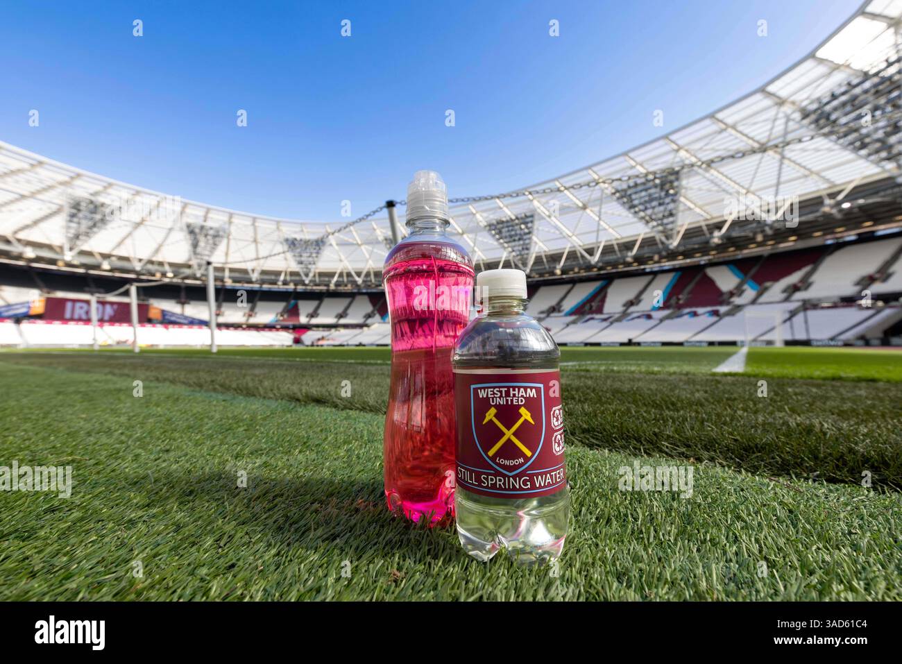 Borraccia West Ham In Alluminio 500 Ml | Licenza Ufficiale, Regalo Idea Per Fan