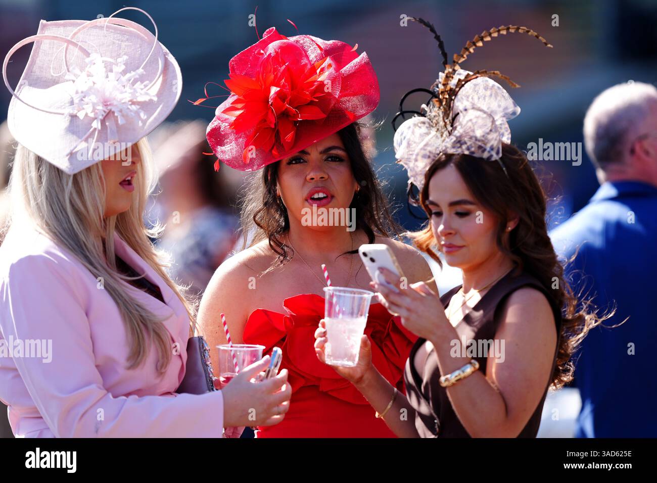 Randox Races Racegoers on day three of the Randox Grand National Festival at Aintree ...