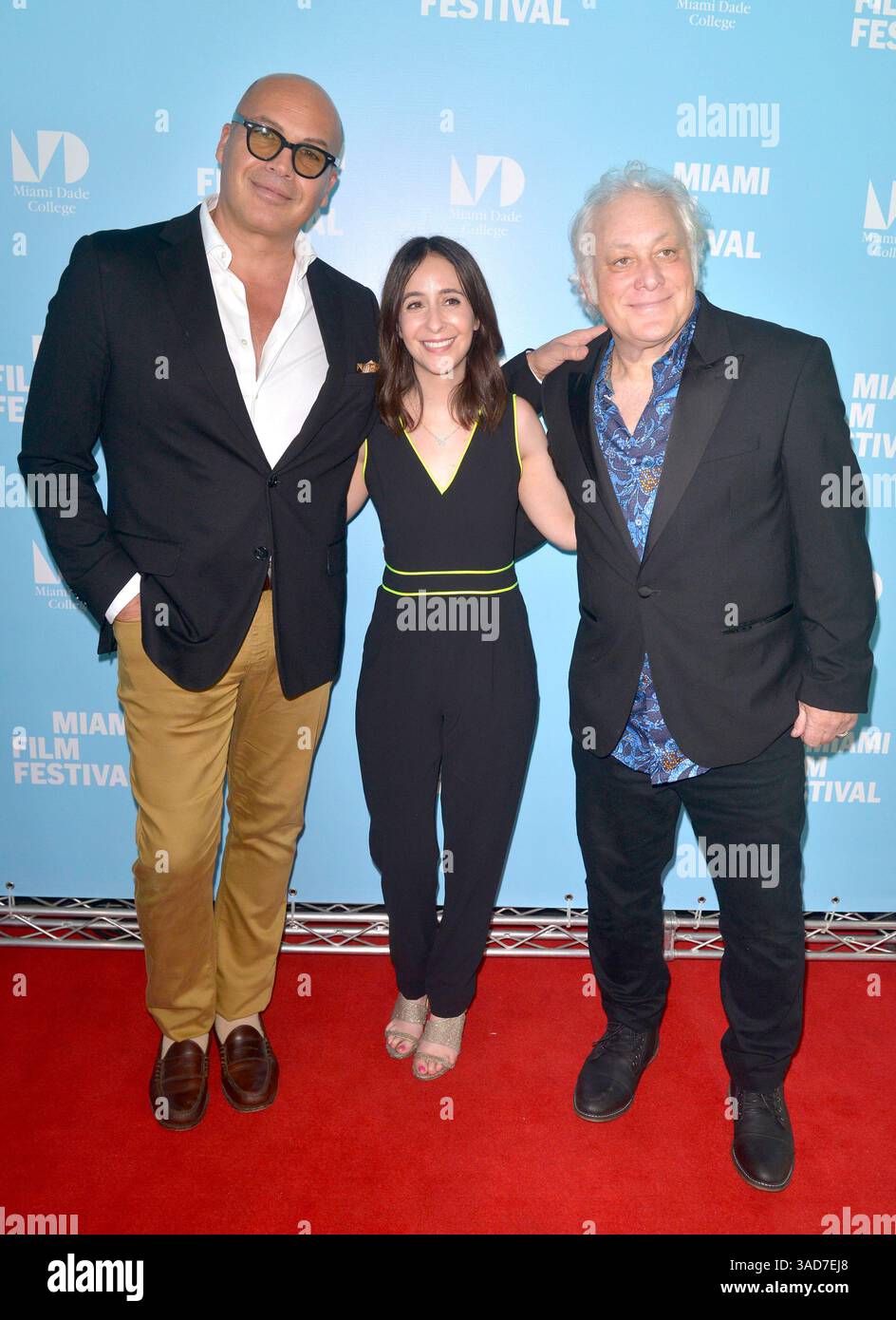 Miami Beach, Florida, USA. 04th Apr, 2025. (L-R) Actor and Producer ...
