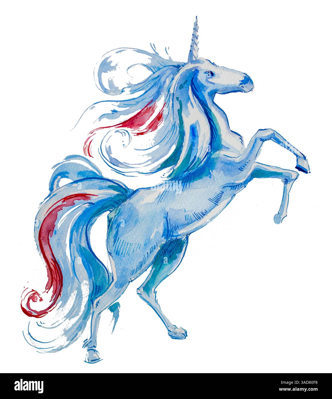 Unicorn clipart hi-res stock photography and images - Alamy, image size:1158x1390