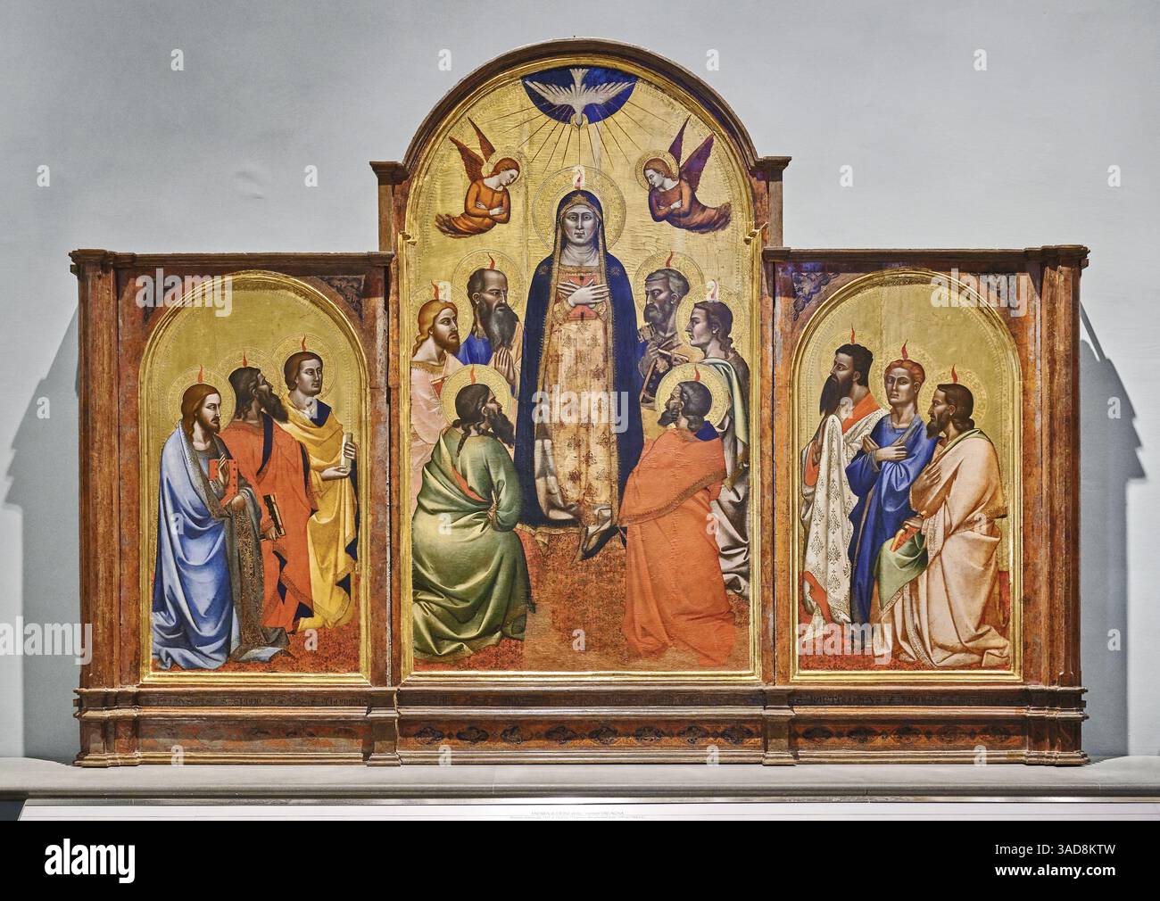 pentecoste-tempera-su-tavola-