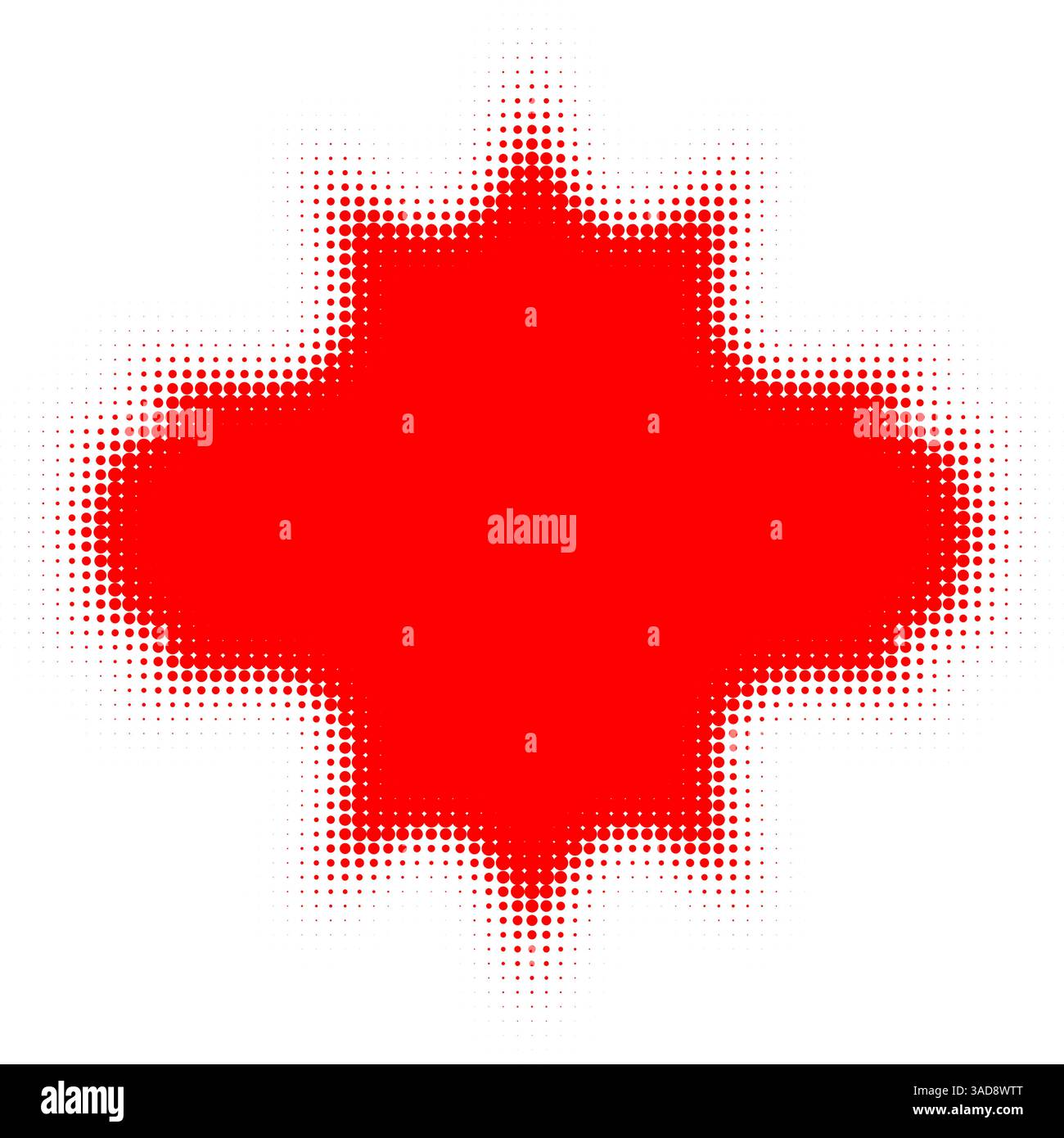 Dotted star Cut Out Stock Images & Pictures - Alamy