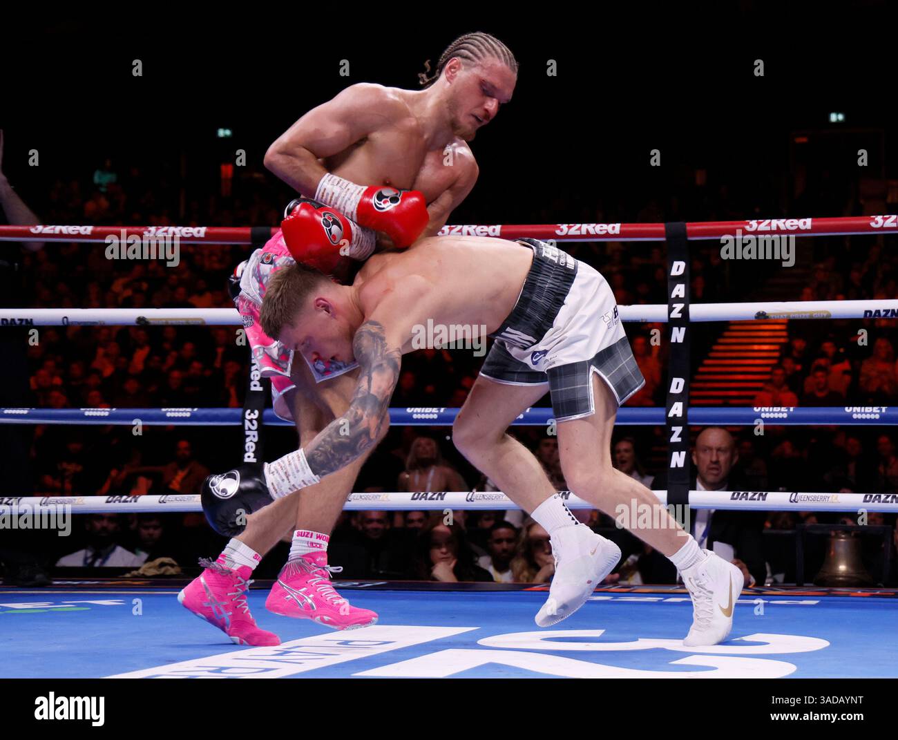 Jack Rafferty Corner Jack Rafferty (left) knocks down Cory O'Regan (right) for the ...