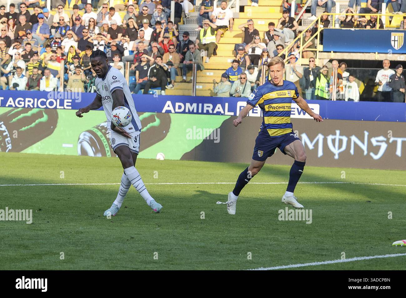 Parma Italy 05th Apr 2025 Marcus Thuram Of Inter FC Scores A Goal parma-italy-05th-apr-2025-marcus-thuram-of-inter-fc-scores-a-goal