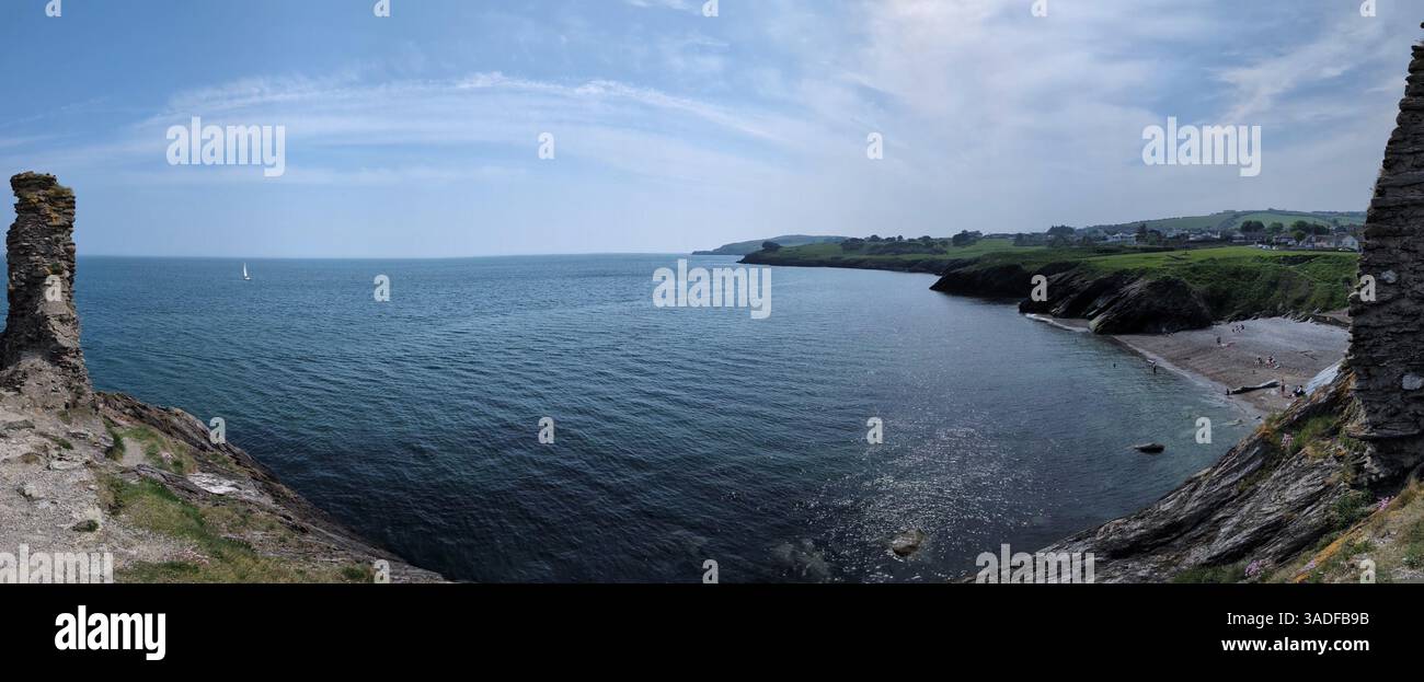 Ireland coastline - Smartphone Captured Stock Image