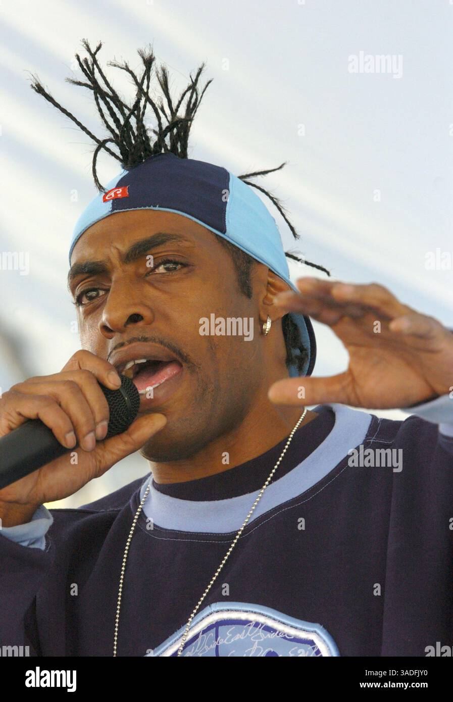 Nov 07, 2004; Woodland Hills, CA, USA; Rapper COOLIO performing at The ...