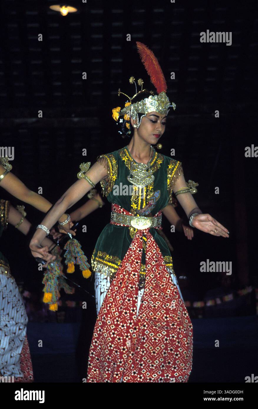 Aug 05, 1990; Java, Indonesia; Srimpi, preformed here, is the sacred ...