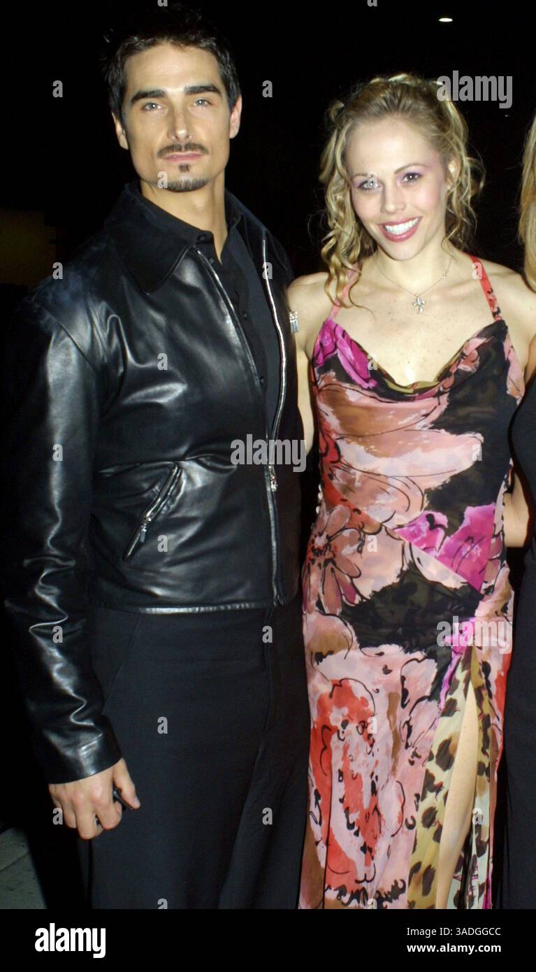Feb 27, 2002; Beverly Hills, California, USA; 'Backstreet Boys' KEVIN
