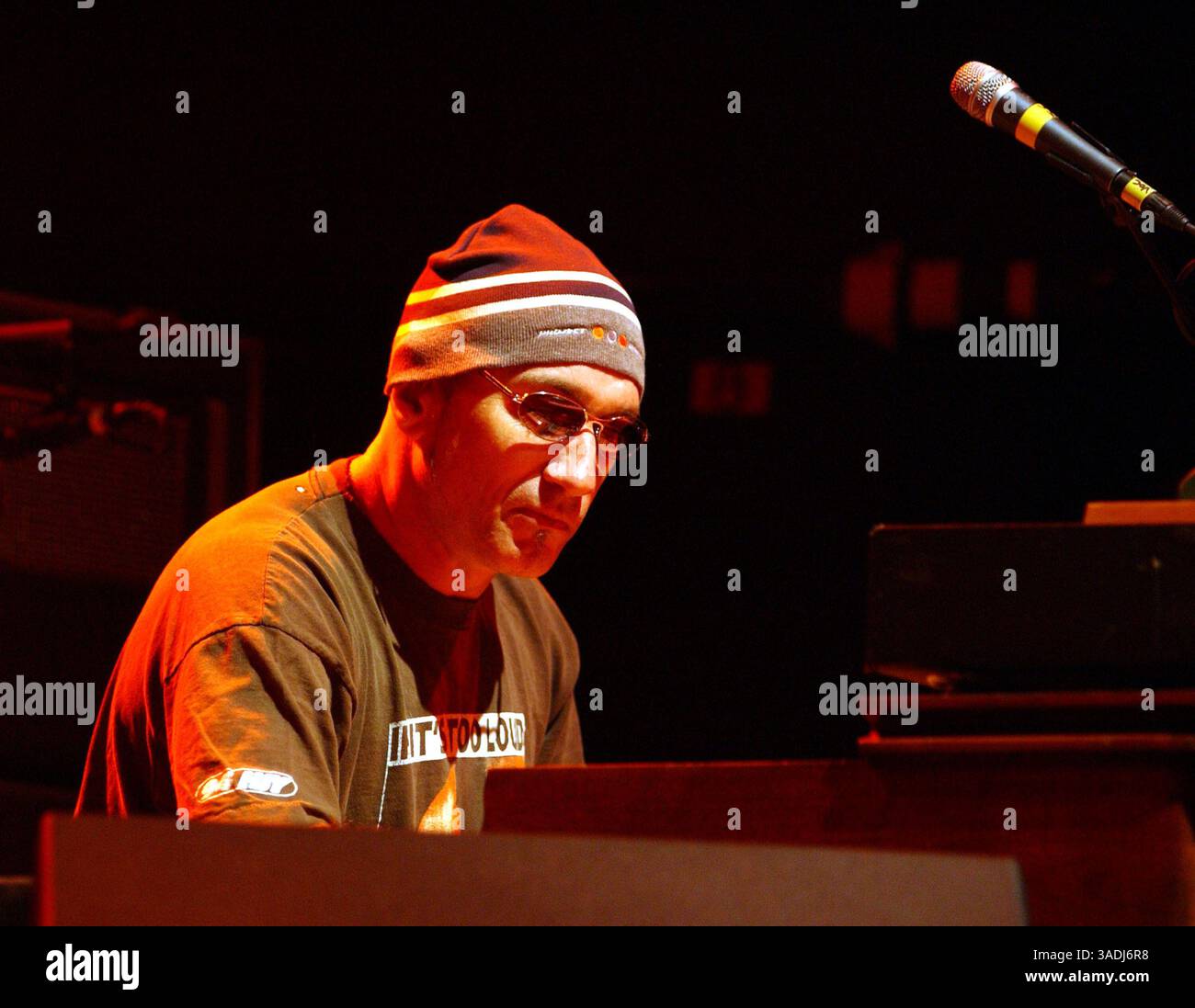 Jun 07, 2005; Norfolk , VA, USA; Pianist DANNY LOUIS of 'Gov't Mule' jams live at the NorVa..  (Credit Image: Jeff Moore/ZUMAPRESS.com) Stock Photo