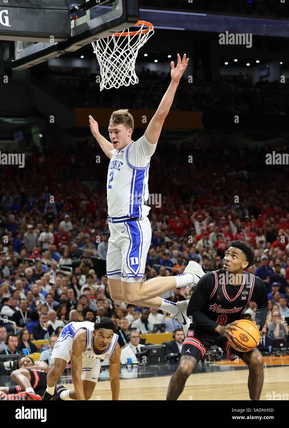 San Antonio, United States. 05th Apr, 2025. Duke forward Cooper Flagg