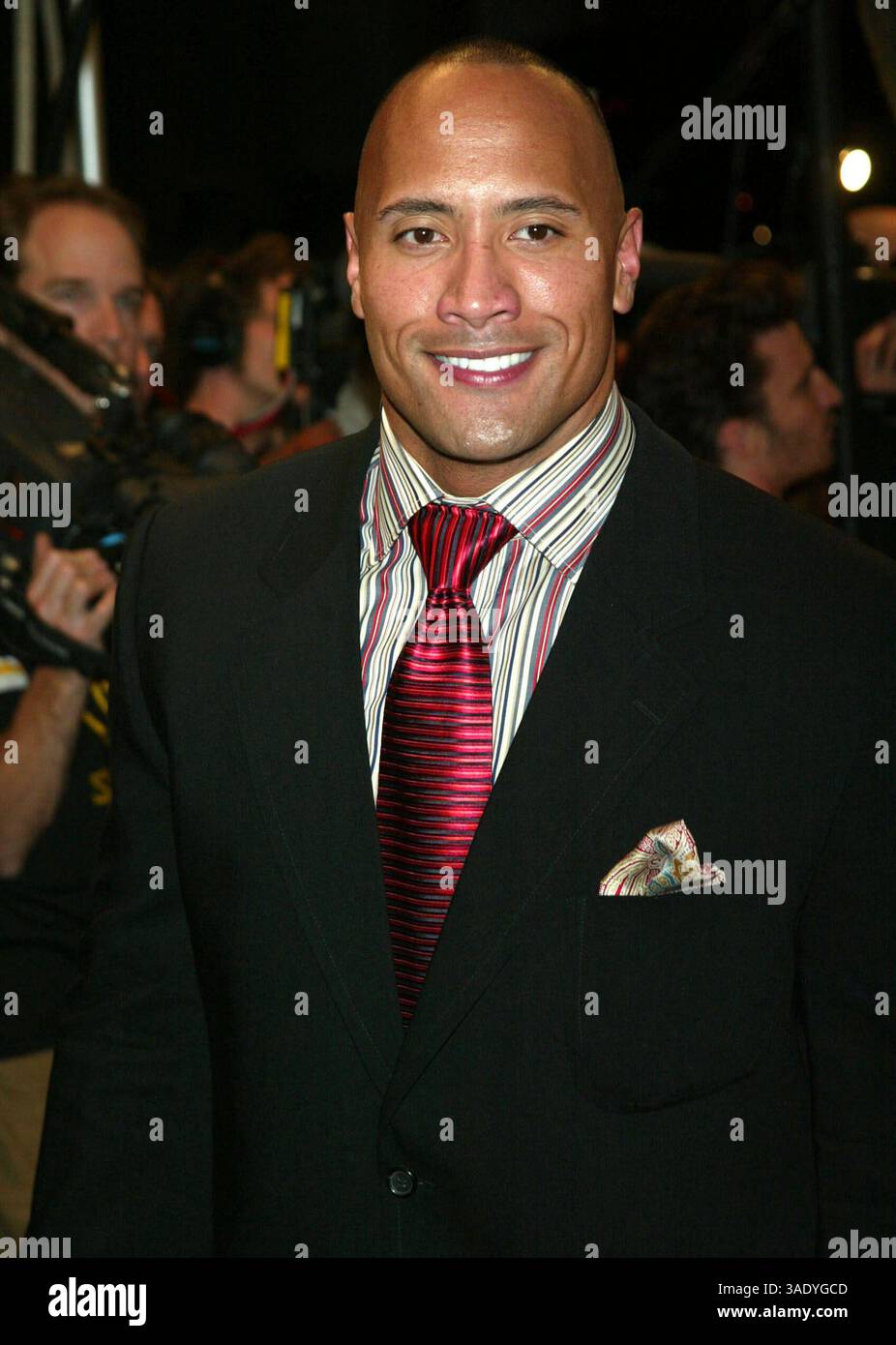 Wrestler the rock hi-res stock photography and images - Alamy