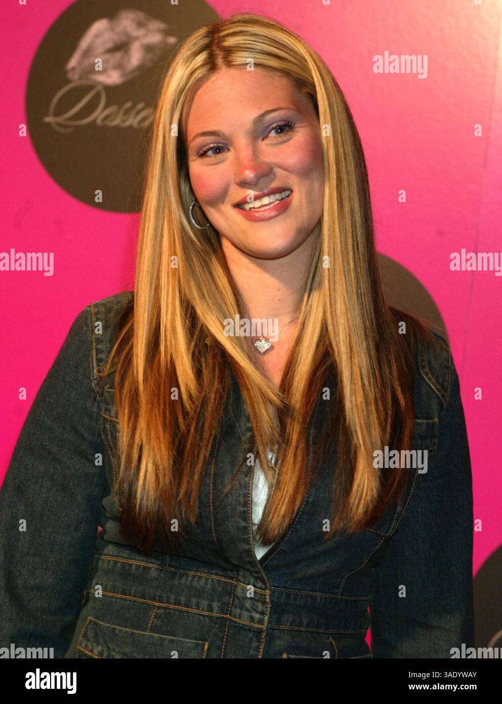 Apr 23, 2004; New York, NY, USA; Actress ELIZABETH REGAN at the 'Dessert Beauty' launch party hosted by Jessica Simpson & Nick Lachey held at Marquee..  (Credit Image: Nancy Kaszerman/ZUMAPRESS.com) Stock Photo