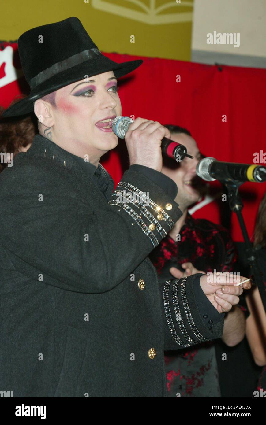 May 27, 2004; New York, NY, USA; BOY GEORGE promotes the CD release of ...