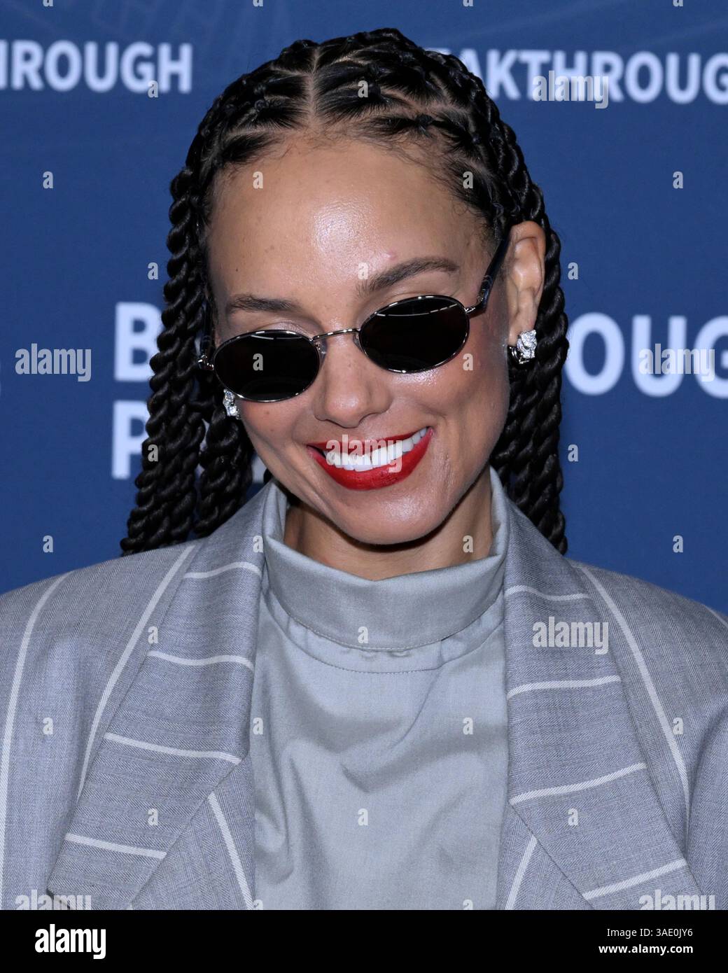 April 5, 2025, Santa Monica, California, USA: Alicia Keys attends the ...