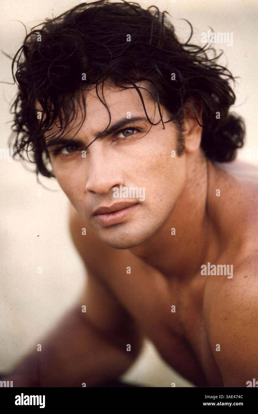 Nov 19, 2001; Barcelona, Spain; US Sales ONLY! Italian Actor LORENZO CRESPI, in September 1996 shared his love with the world for Romina Power while shooting 'Sandokan' in India. Romina has recently divorced..  (Credit Image: Remi Agency/ZUMAPRESS.com) Stock Photo