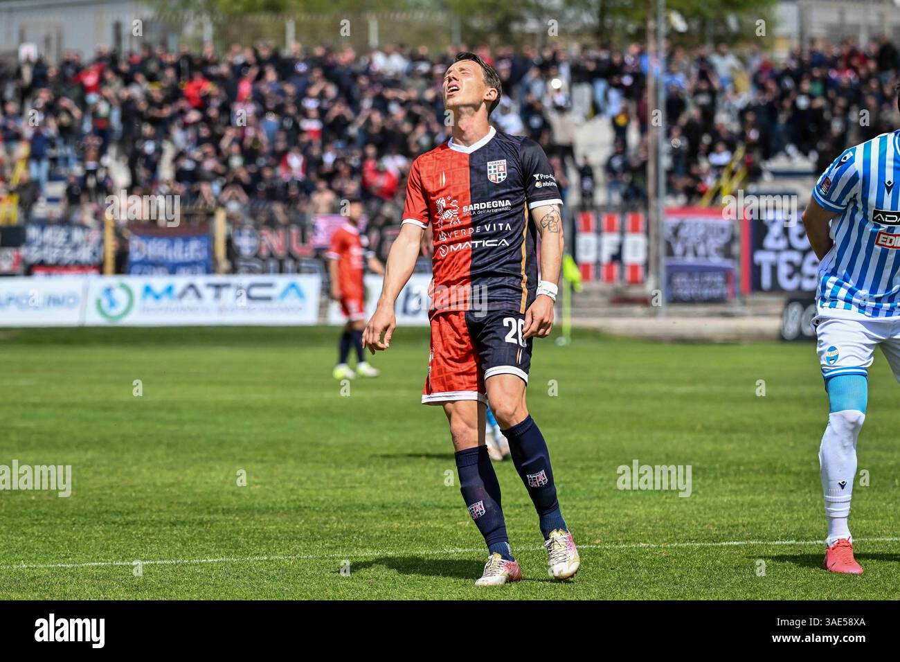 Manuel Fischnaller Of Torres During Torres Vs Spal Italian Football manuel-fischnaller-of-torres-during-torres-vs-spal-italian-football