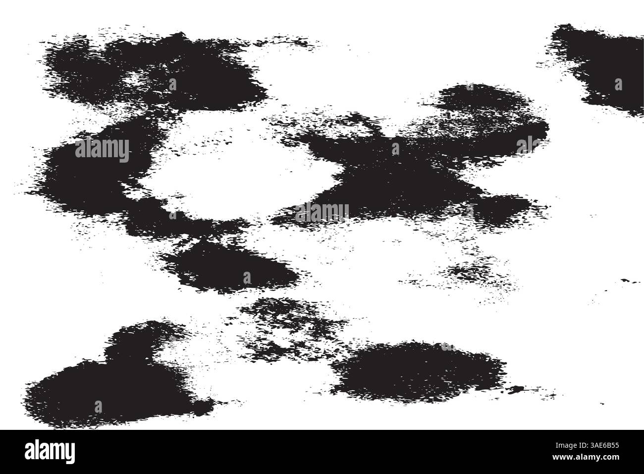 Distressed overlay texture of natural fur, grunge vector background ...