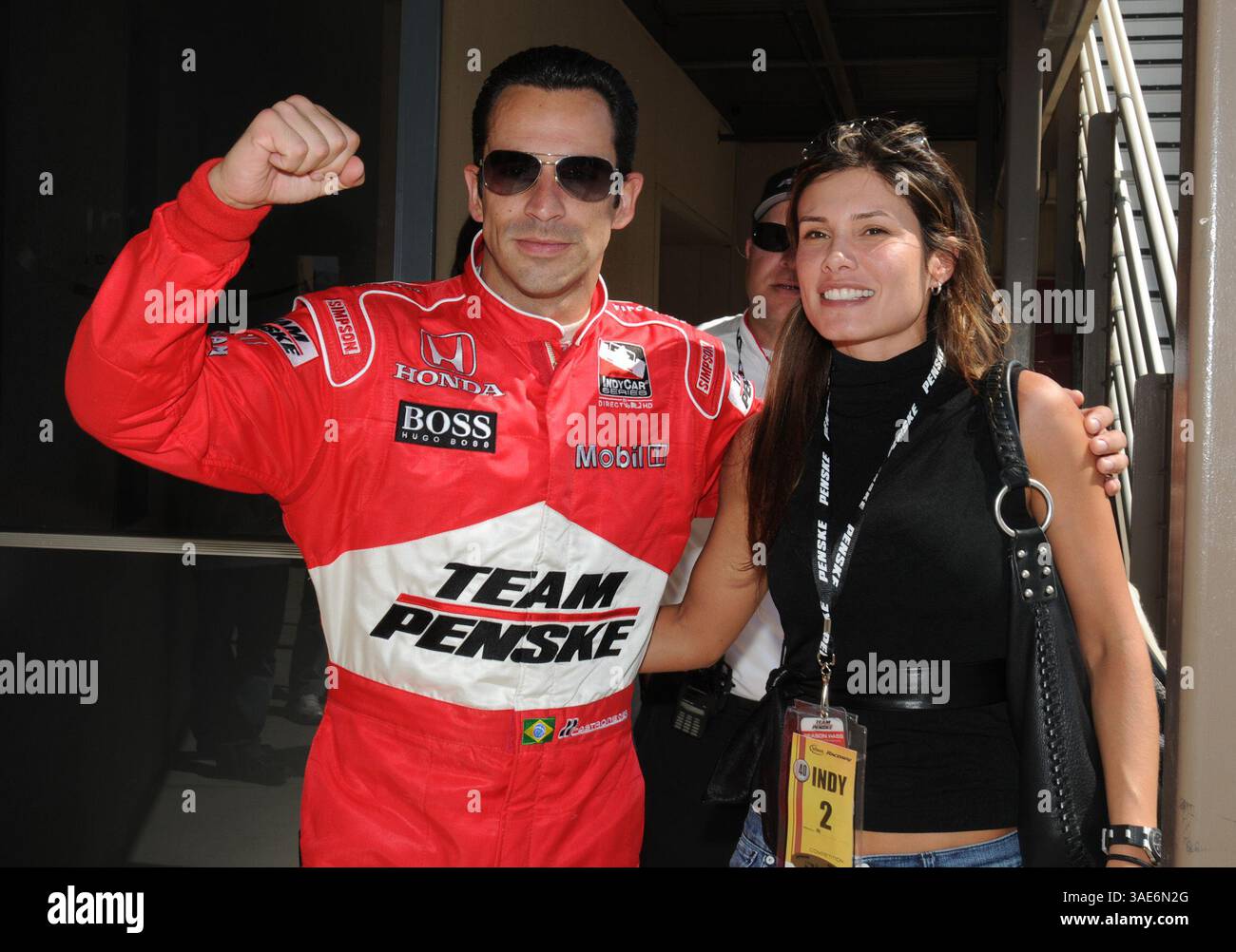 Adriana henao and helio castroneves hi-res stock photography and images - Alamy